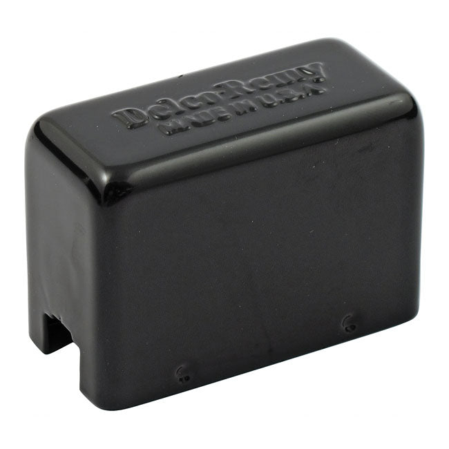 Samwel Delco-Remy Regulator Relay Cover 3-Post. Black – 1932–1952 Big Twin; 45"