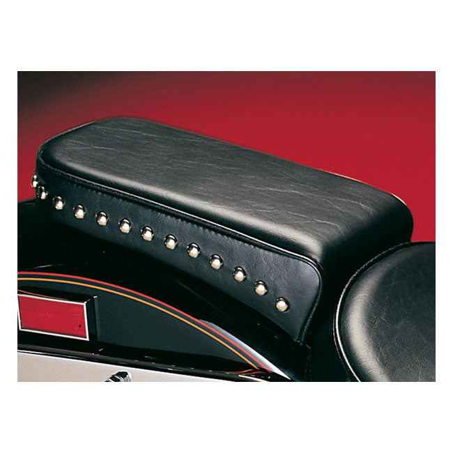 Le Pera, Sanora Passenger Seat. Smooth for 00-07 All Softail (Excl. FXSTD Deuce)(Frame mount)