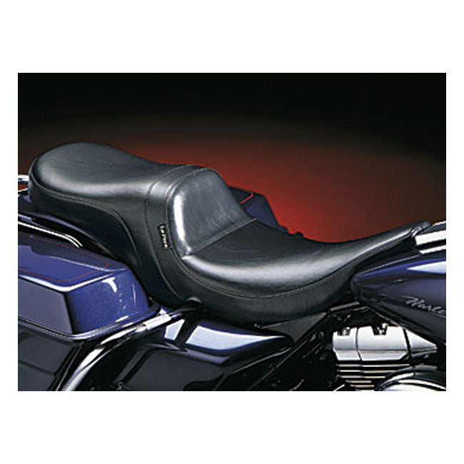Le Pera, Daytona 2-Up Seat. Smooth for 02-07 Flt (Excl. FLHR, FLHX)