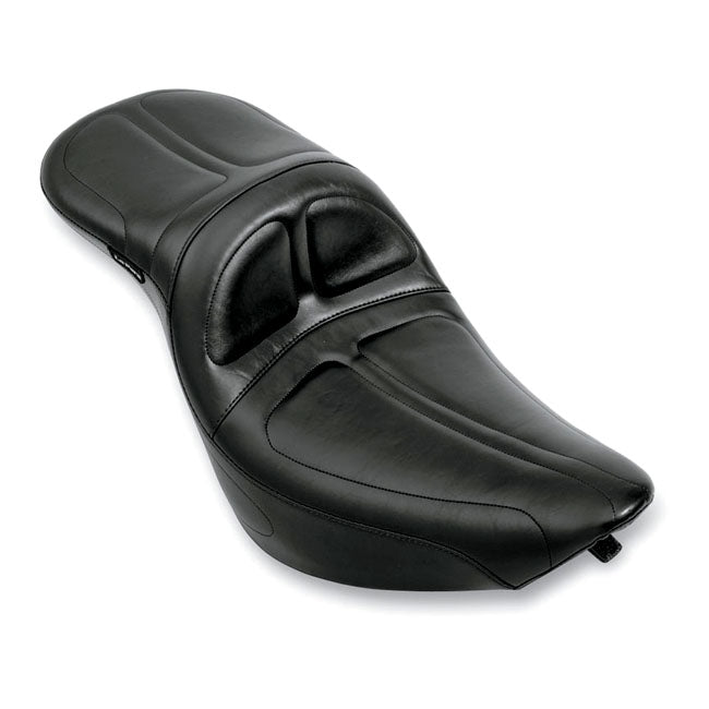 Le Pera, Maverick 2-Up Seat. Daddy Long Legs for 06-17 Softail With 200mm Rear tyre