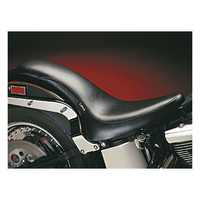 Le Pera, King Cobra 2-Up Seat. Smooth for 00-17 Softail (Excl. FXs, Fls/S) With Up To 150mm Rear tyre