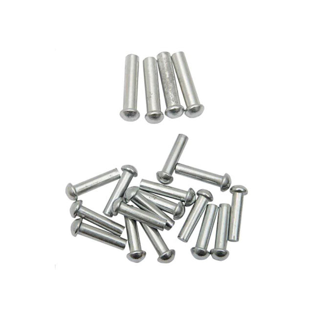 MCS Rivet & Dowel Pin Kit, Rear Sprocket – L1958–1961 Big Twin with HYDRAULIC Drum…