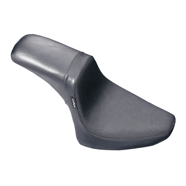 Le Pera, Daytona Sport Seat. Basket Weave for 00-17 Softail (Excl. Deuce, FXs, Fls/S) With Up to 150mm Rear tyre