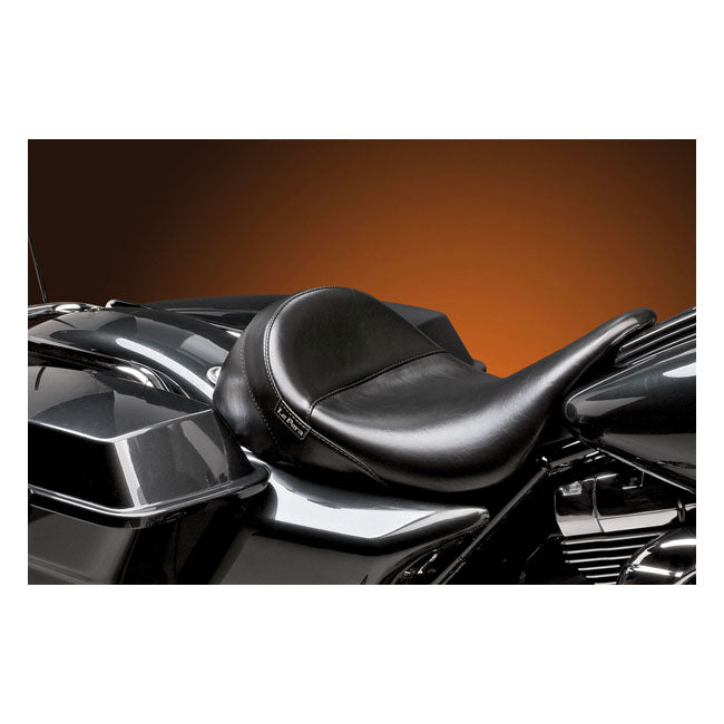 Le Pera Aviator Solo Seat. Black, Smooth – Touring: 2008–2025 Touring