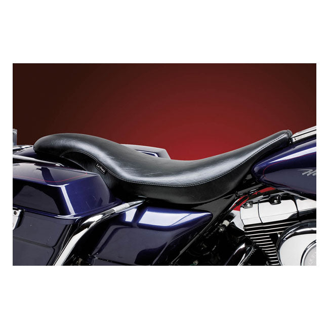 Le Pera, King Cobra 2-Up Seat. Smooth for 02-07 Touring (Excl. FLHR, FLHX)