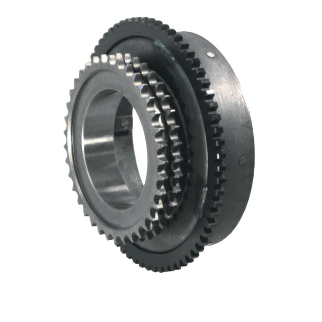 MCS Clutch Shell with Sprocket – 65-E84 Shovelhead