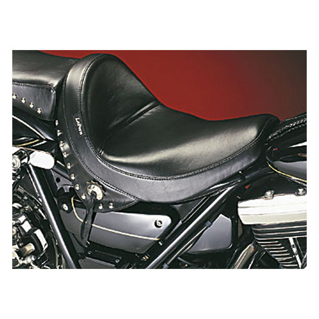 Le Pera, Monterey Solo Seat. Smooth. Skirt for 82-94 FXR