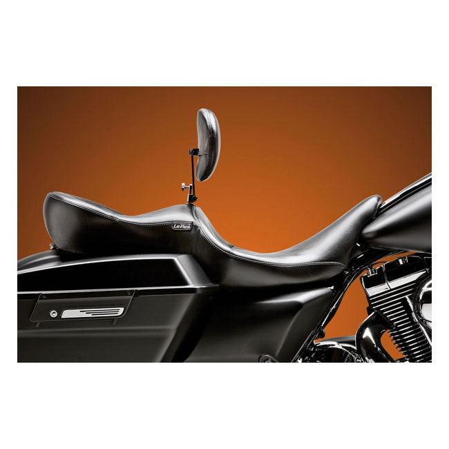 Le Pera, Continental 2-Up Seat. With Rider Backrest for 08-20 Touring