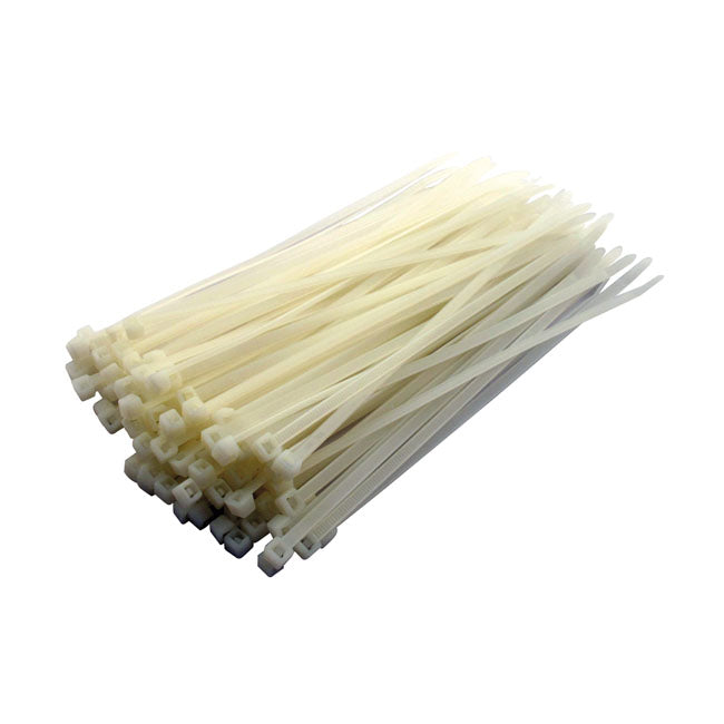 MCS Cable Straps. 8" (20Cm). White – Universal