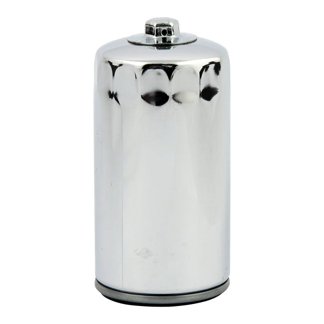 MCS Spin-on Oil Filter with Top Nut. Chrome – 1991–1998 Dyna