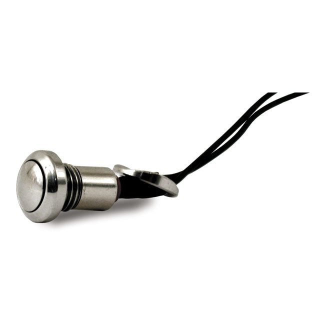 MCS Smooth Push Button Switch. Polished Stainless – Universal