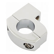 MCS Metric Mirror Clamp M10 X 1.25 Thread. Chrome – For 7/8" (22mm) Diameter Handlebars