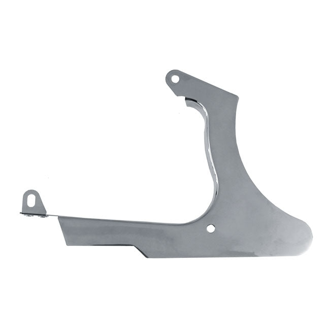 MCS Lower Rear Belt Guard. Chrome – 2000–2006 Softail with 70T. Pulley
