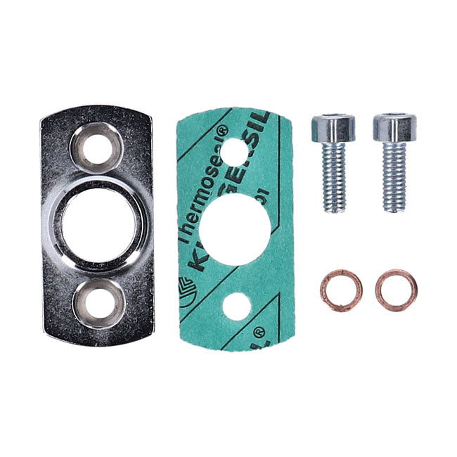 Pingel 22 mm Petcock Adapter Plate. 34 mm Wide – Universal