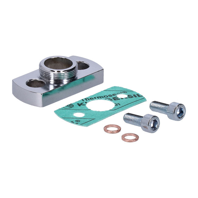 Pingel 22 mm Petcock Adapter Plate. 34 mm Wide – Universal