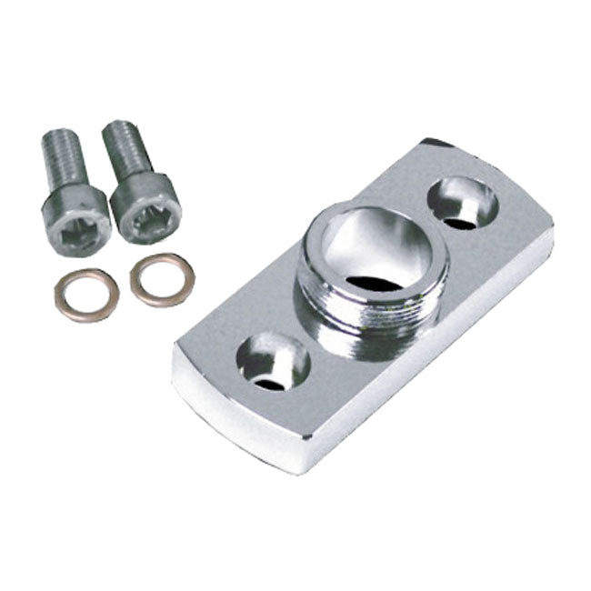 Pingel 22mm Petcock Adapter Plate. 44mm Wide – Universal