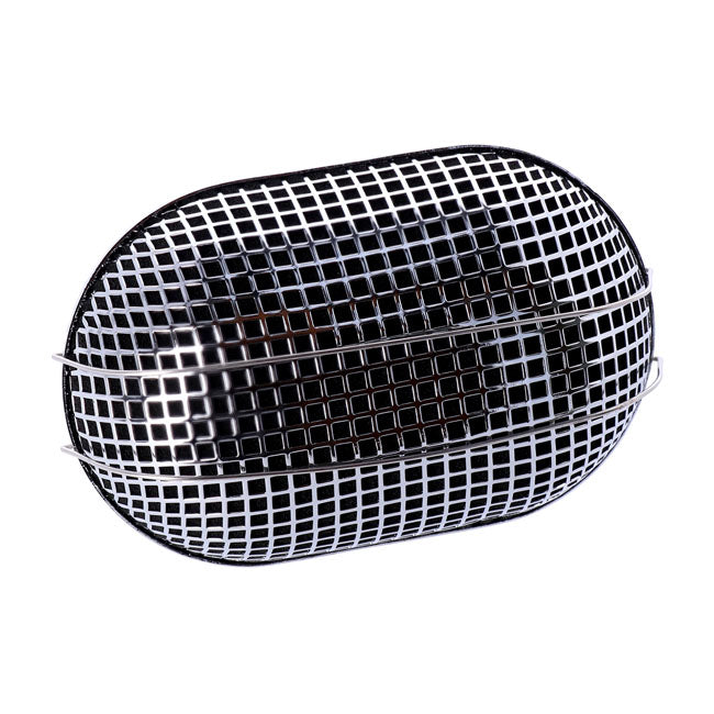 MCS Breather Style Air Cleaner Assembly, Oval. Chrome – 1990–2017 Big Twin; 1988–2022 XL…