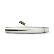 MCS Tapered Universal Muffler16" Long Chrome – 1 3/4" Diameter Headers