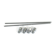MCS Sportster Rocker Box Oil Line Kit. Chrome – 1957–1985 XL Sportster