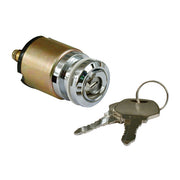 MCS FX Style Ignition Switch ''Thin'', Flat Key. Chrome – 1977–1993 FX; FXR; 1977–2011 XL…