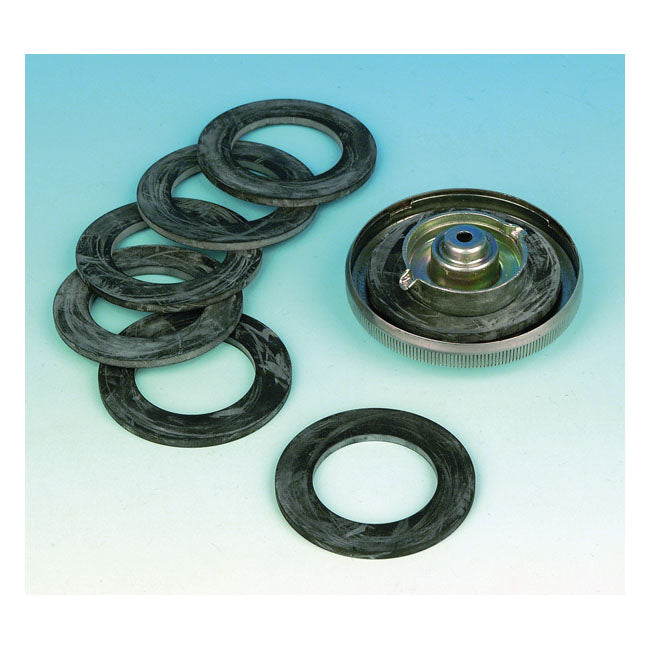 James Gaskets Bajonet Gas Cap Gasket. Thin – 1965–1982 H-D