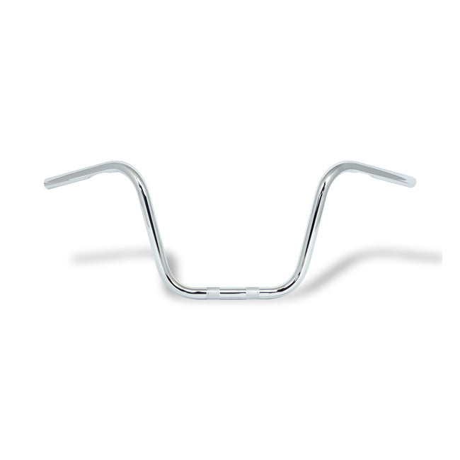 MCS Fxdb/Fxdwg Apehanger OEM Style Handlebar 1". Chrome – 1982–2022 H-D with 1" I.D. Risers