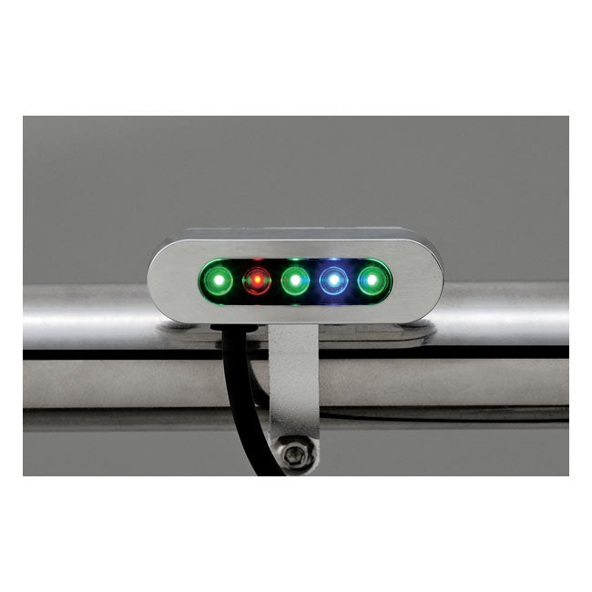 Daytona Alpha Micro LED Indicator Light Kit. Chrome – Universal