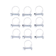 ABA 17mm for 3/8" Hose. Zinc Plated