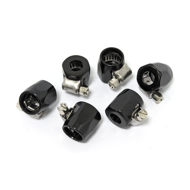 MCS Econ-o-fit Hose Clamps. 1/4". Black