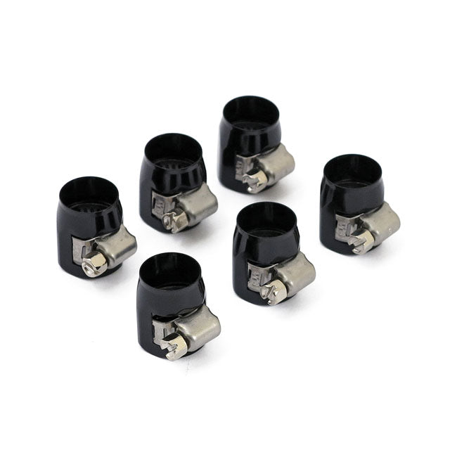 MCS Econ-o-fit Hose Clamps. 5/16" to 3/8". Black