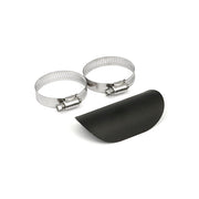 MCS Universal Smooth Heat Shield 4" Long Black – 1-3/4" Exhaust Pipes