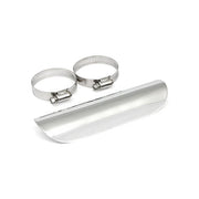 MCS Universal Smooth Heat Shield 7" Long Chrome – 1-3/4" Exhaust Pipes
