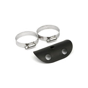 MCS Universal Bullet Hole Heat Shield 4" Long Black – 1-3/4" Exhaust Pipes