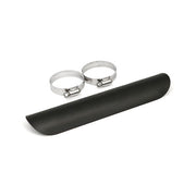 MCS Universal Smooth Heat Shield 10" Long Black – 1-3/4" Exhaust Pipes