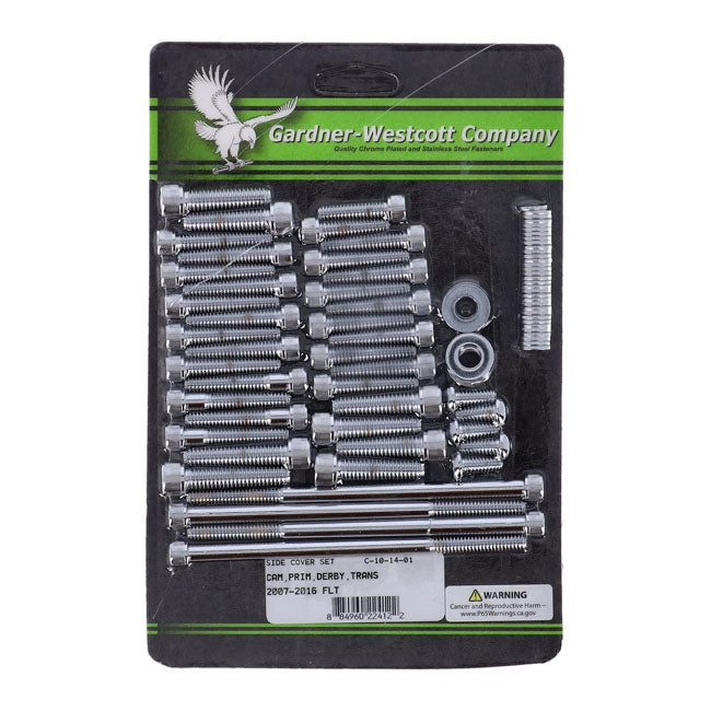 Gardner-Westcott Cam/Transm./Primary Side Cover Mount Kit – 2007–2016 FLT/Touring