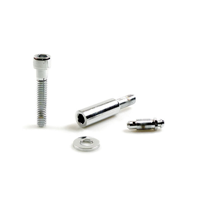 Caliper Mount Kit, Front. Chr. Allen for 93-99 H-D (Excl. Springers)