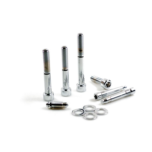 Gardner-Westcott Caliper Mount Kit, Front. Pol.Chr.Allen – 2000–2007 Big Twin; 2000–2003 XL…