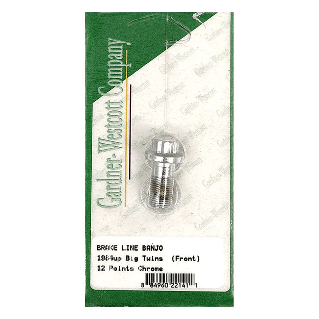 Gardner-Westcott Brake Banjo Bolt 12-Point Head 7/16-24
