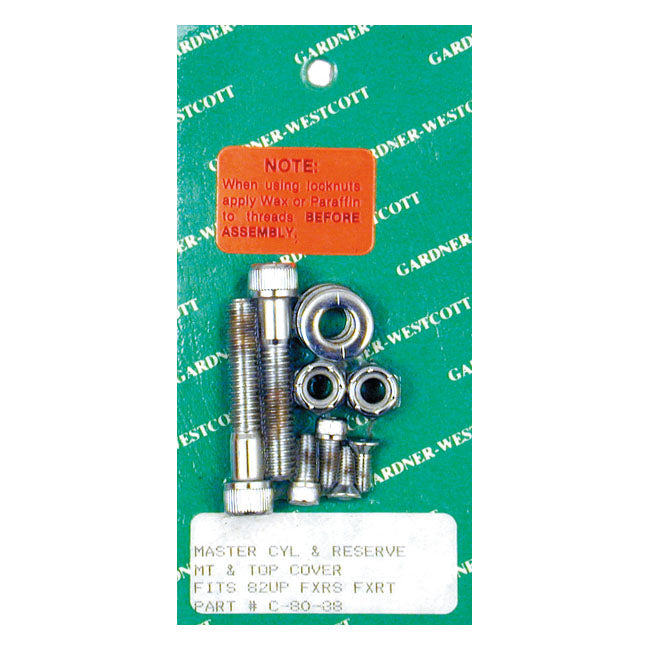 Gardner-Westcott Rear Master Cyl. Mount Kit, Allen – 1982–1986 FXR