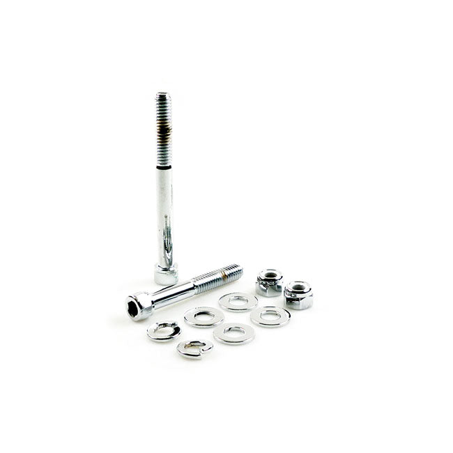 Gardner-Westcott Gas Tank Mount Kit. Chrome Allen – 1986–2003 XL Sportster