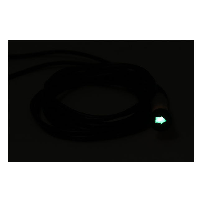 MCS 3/8 Indicator Light. Green, with ''Turn Signal Arrow'' Symbol – 1991–2003 Various H-D Models