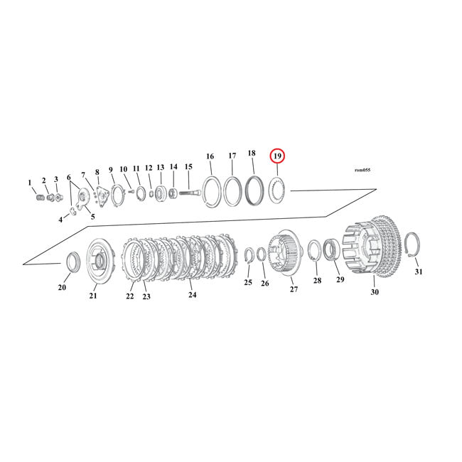 Barnett Heavy Duty Clutch Spring – L1984–1990 XL Sportster