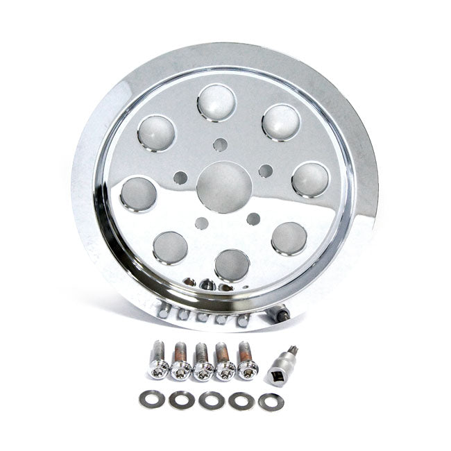 MCS Pulley Cover, Holes. (61T) – 1982–1999 Big Twin; TC. With 61T OEM…