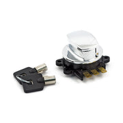 MCS 96-Up Ignition Switch, Side Hinge Type. Chrome – 1996–2010 Softail; 1993–2011 FXDWG…