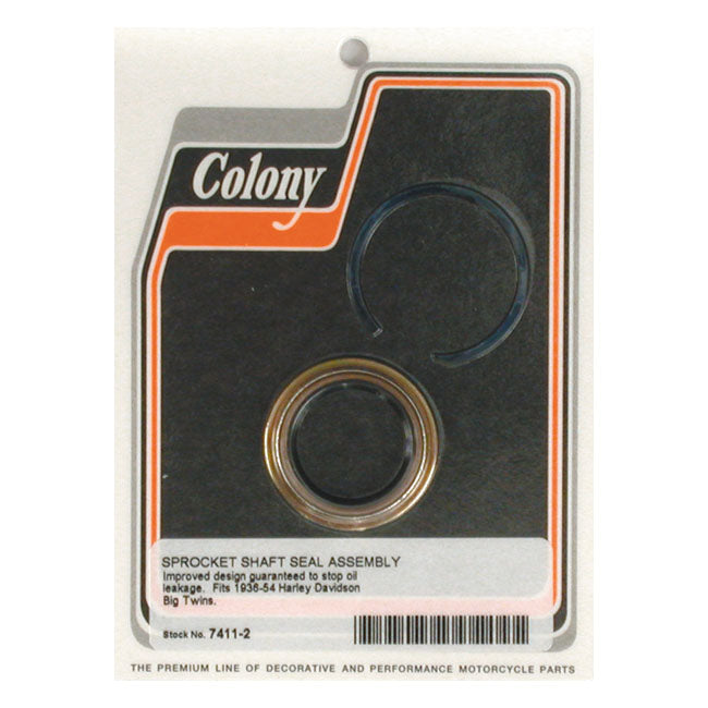 Colony Sprocket Shaft Oil Seal – 1940–1954 Big Twin