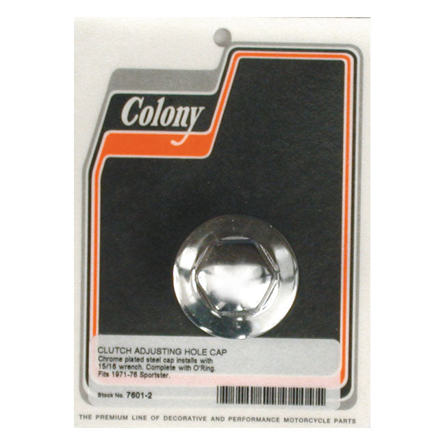 Colony XL Clutch Adj. Plug, Hex – 1971–1976 XL Sportster