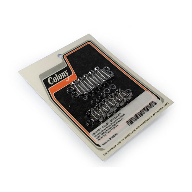 Colony Primary Mount Kit Slotted Style, Chrome – 1936–1964 Big Twin