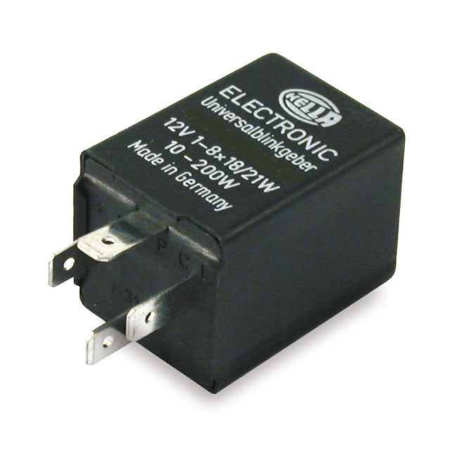 Hella Electronic Turn Signal Flasher. 10W to 200W – Universal