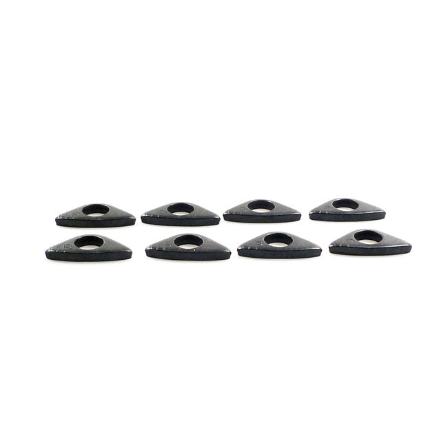 Colony Cylinder Base Stud Spacers Set. Black – L1978–1984 1340cc/80Cui Shovelheads