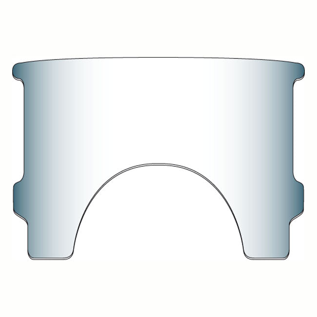 National Cycle Replacement Adj. Lower Window (Style A). Clear – 1987–2017 FL Softail; 1980–1983 FXWG and…